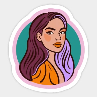 How I Love Being A Woman Sticker